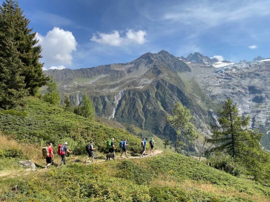 Group Hiking Mont Blanc Long Weekend