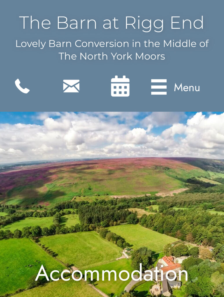 The Barn at Rigg End - Holiday Cottage in North York Moors